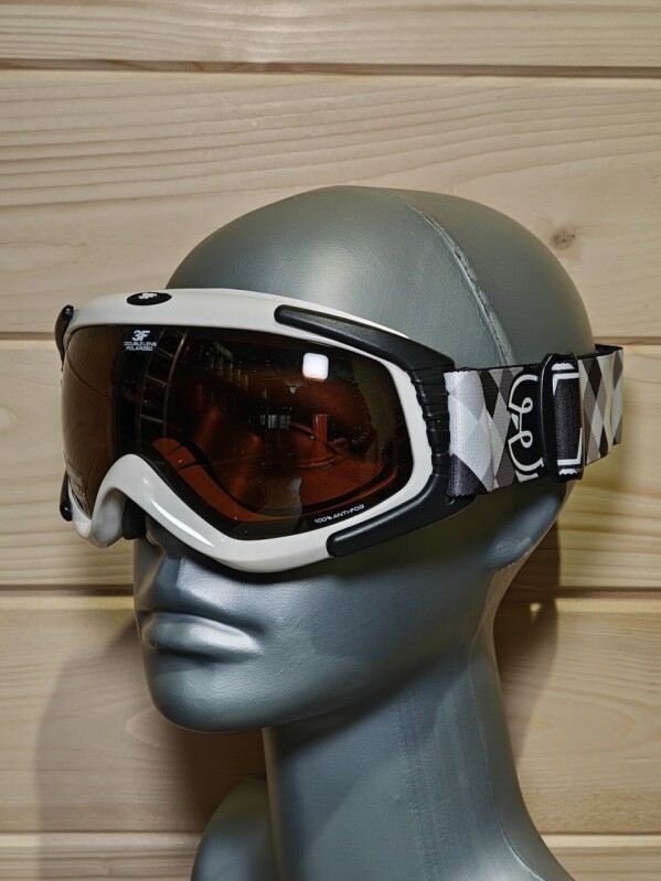 DÁMSKE LYŽIARSKE OKULIARE 3F VISON SLIDE WHITE POLARIZED